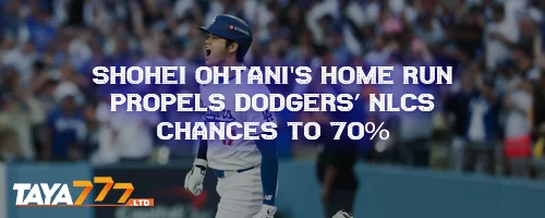 Shohei Ohtani's Home Run Propels Dodgers' NLCS Chances to 70%